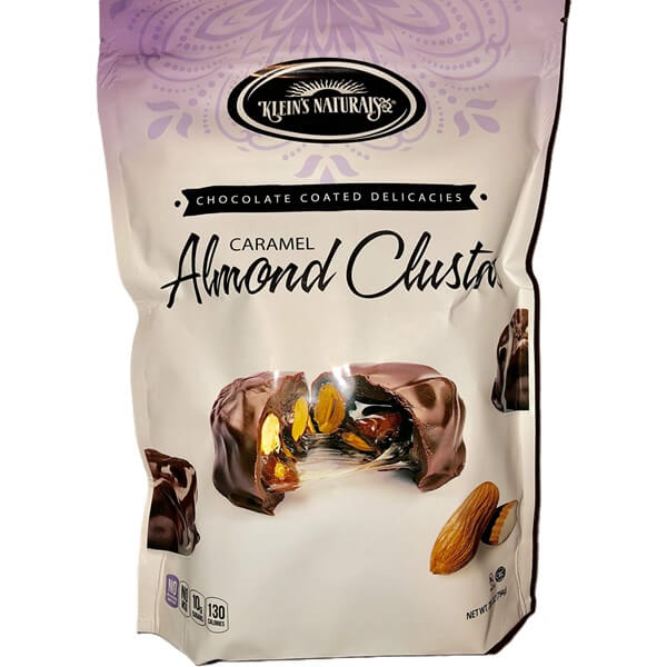 Chocolate Coated Caramel Almond Clusters - Gluten Free
