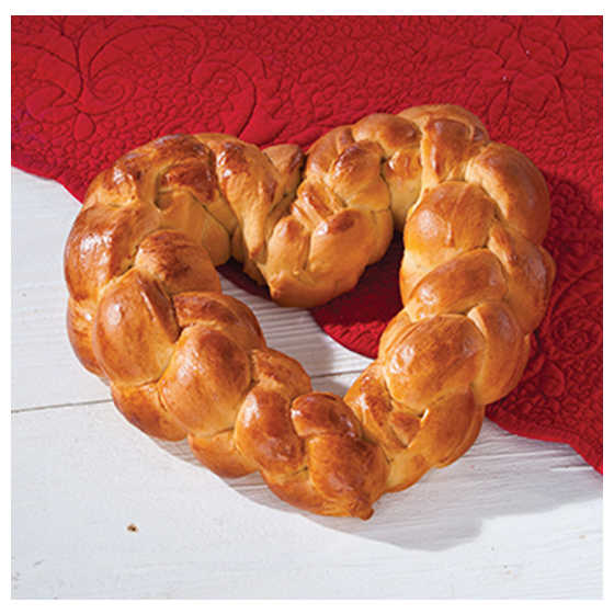 Heart Challah for Mom